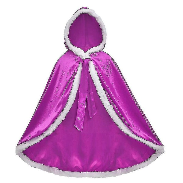 Princess Rapunzel Klänning För tjejer Eleganta lila klänningar Fancy karnevalsdräkt Barnbal Aftonklänningar Halloween Rollspel Klänningar Z X 4Y Tag-120 Rapunzel Cloak