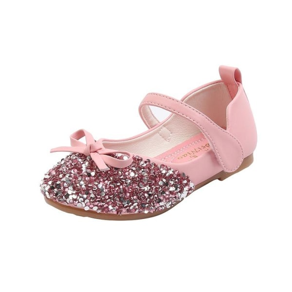 prinsesskor elsa skor barn festskor rosa 18.5cm / size30