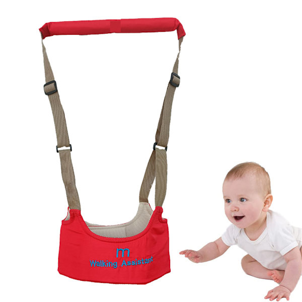 Justerbart toddler för småbarn som lär sig gå, baby red