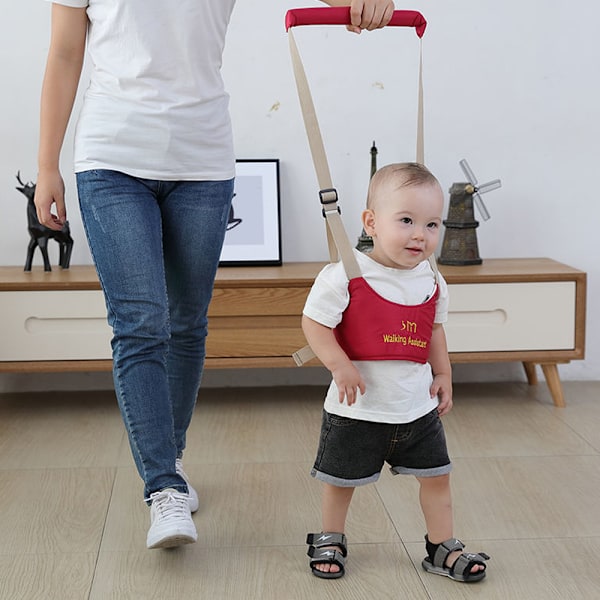 Justerbart toddler för småbarn som lär sig gå, baby red