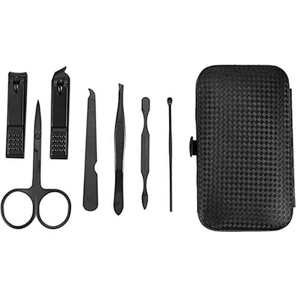 Manikyruppsättning, 16 st pedikyr kit nagelklippare tånagel
