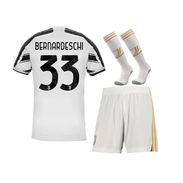 Fotbollsset för fotboll för barn/vuxna Juventus hemma och set xZ BERNARDESCHI-33-white 28