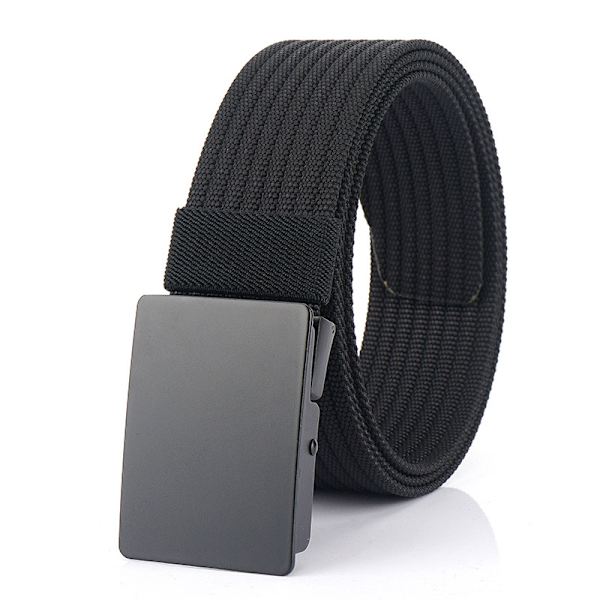 GRIP6 Webbbälten för män - Nylon - Fullt justerbart Casual black