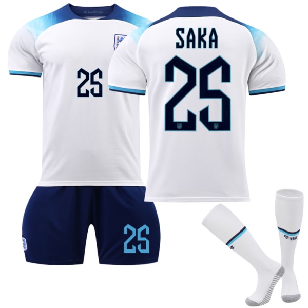 2223 England hemma Qatar World Cup tröja SAKA XL (180-190cm)