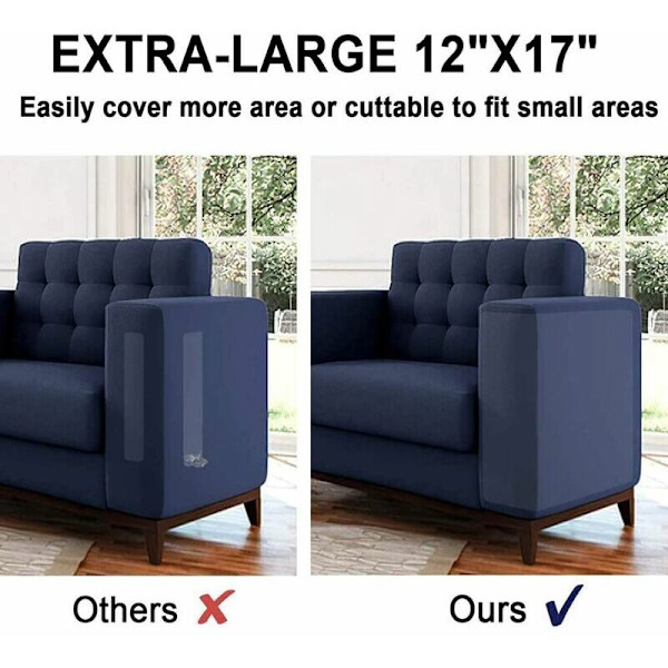 anti-scratch för katter, 8 stycken möbelskydd, dubbelsidigt genomskinligt anti-scratch för katter - soffa, dörr, väggar