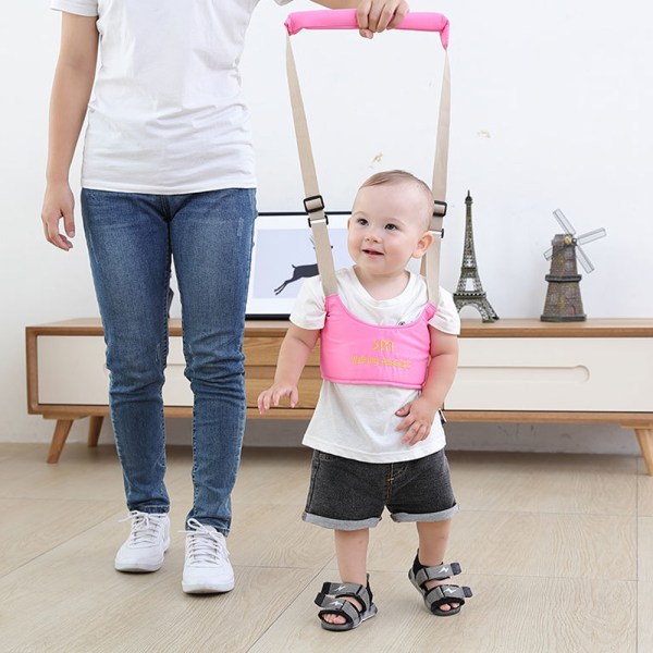 Justerbart toddler för småbarn som lär sig gå, baby Pink