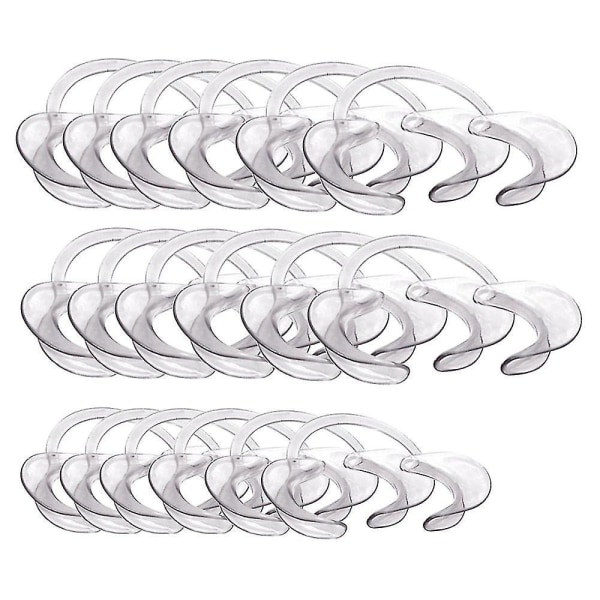 18pcs Mouthpieces For Speak Out Game,dental Cheek Retractors, Lip Openers For 6 Kids And