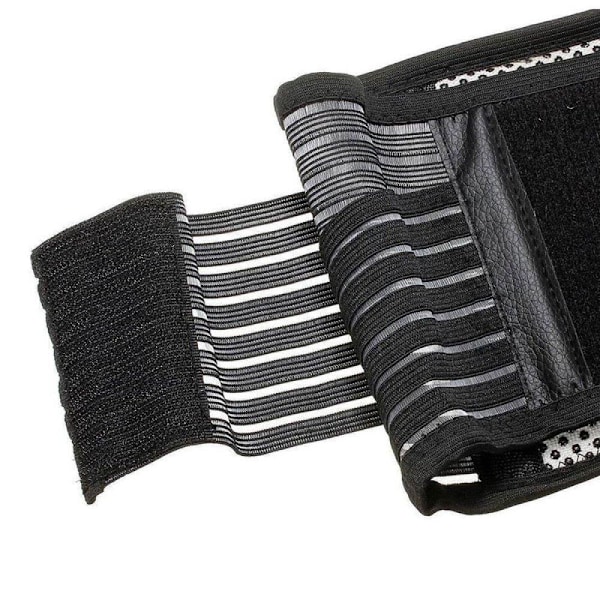 Värmande Ryggbälte - Värmer & lindrar ryggsmärta Black xl