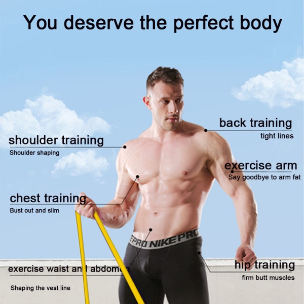 Resistance Training Bands Portable Exercise Band System diamondblack