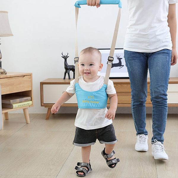 Justerbart toddler för småbarn som lär sig gå, baby blue