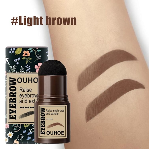 One Step Brow Stamp Shaping Kit Light brown one size