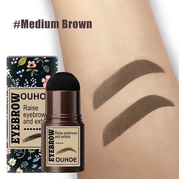 One Step Brow Stamp Shaping Kit Medium brown one size