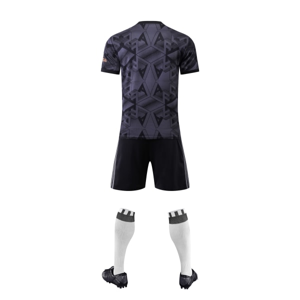 22-23 Arsenal svart Kids Adults Jersey Trainin Jersey Suit Saka NO.7 Odegaard NO.8 18