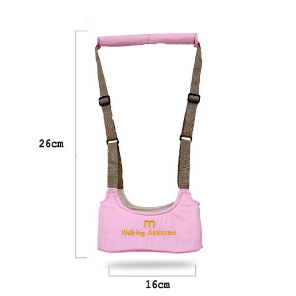 Justerbart toddler för småbarn som lär sig gå, baby Pink