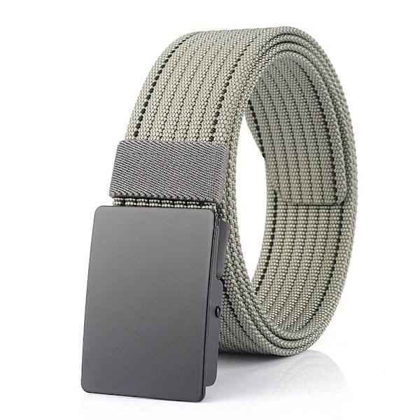 GRIP6 Webbbälten för män - Nylon - Fullt justerbart Casual grey