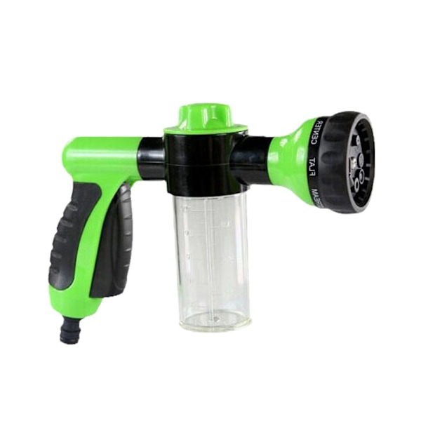 Portabel Hund Jet Spray Gun WithS Oap Dispenser Pup Jet Multi-poi green one-size