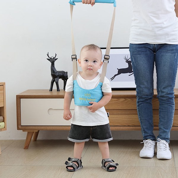 Justerbart toddler för småbarn som lär sig gå, baby blue