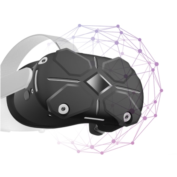 3D-brillecover til Oculus Quest 2 | Sort