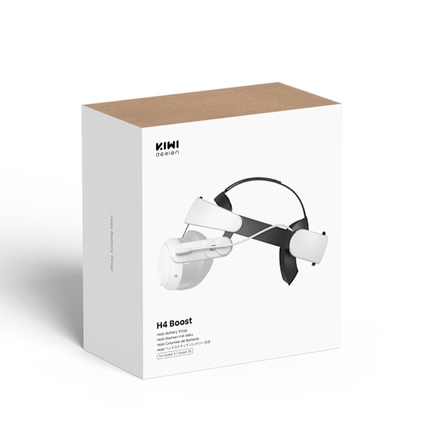 Elite Strap H4 Boost KIWI DESIGN | för Meta Quest 3 &amp; 3S