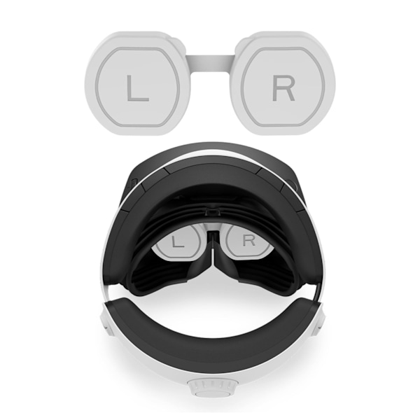 Linsskydd i silikon för PSVR2 | Grå