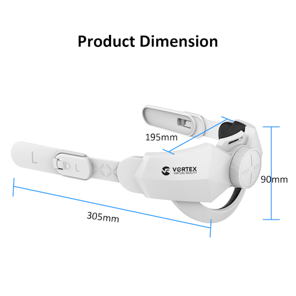 Elite Strap-rem för Oculus Quest 2