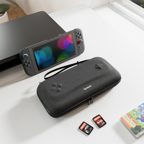 Hard beskyttende reiseetui med plass til 10 spill | for Nintendo Switch 2