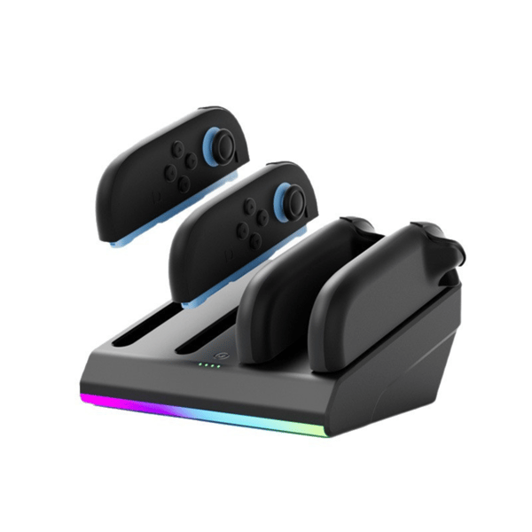 Joy-Con ladestasjon (4 stasjoner, RGB) for Nintendo Switch 2