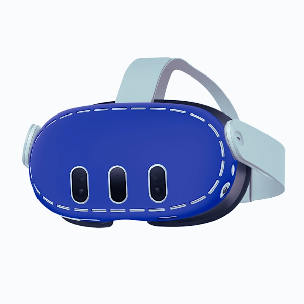 Silikonskydd för goggle till Meta Quest 3 | Blå