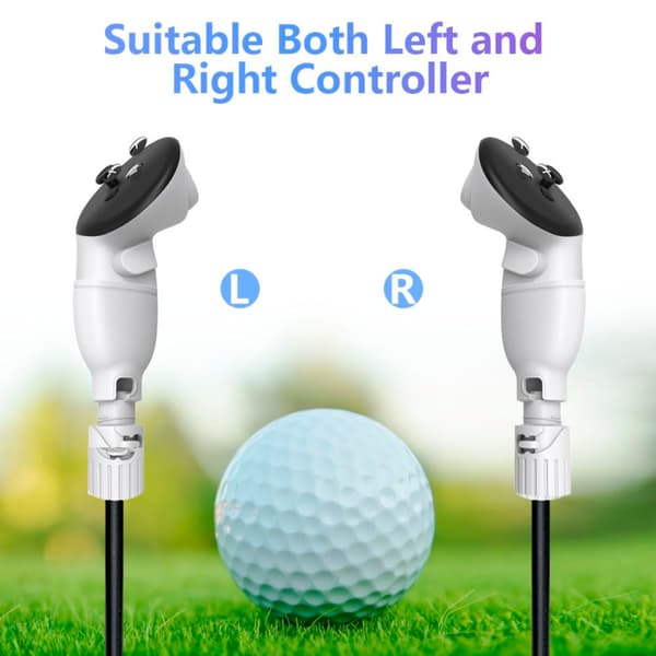 Golfklubba för handkontroller | för Meta Quest 3, 3S