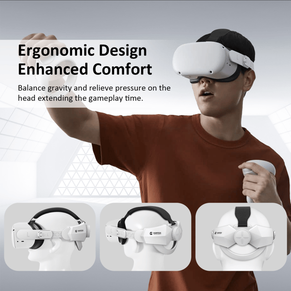 Uusi Elite-hihna Oculus Quest 2:lle