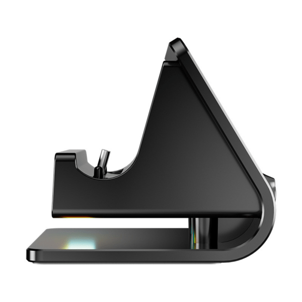 Stativ Laddningsställ för Nintendo Switch 2-konsolen med RGB-belysning