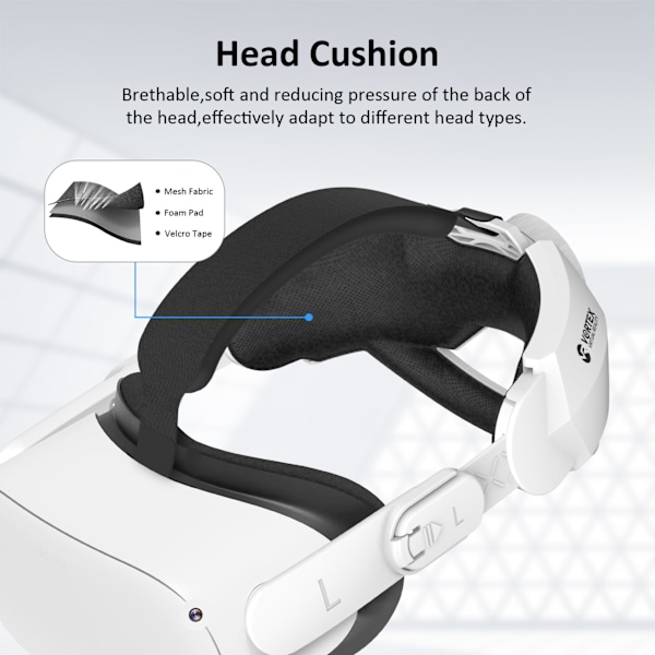 Elite Strap-rem för Oculus Quest 2