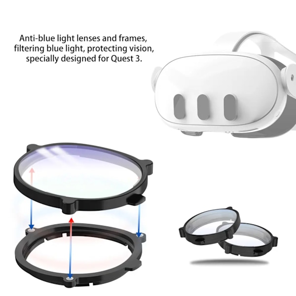 Dioptrie magnetiske linser -5,5 | til Meta Quest 3