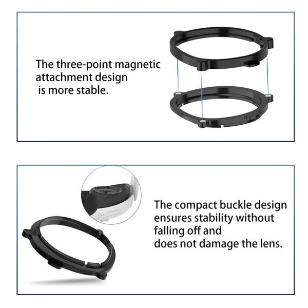 Dioptrie -2,0 magnetiske linser til Meta Quest 3