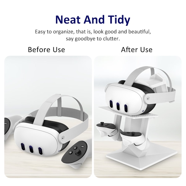 Meta Quest 3S, 3, 2 goggle-stativ | Vit