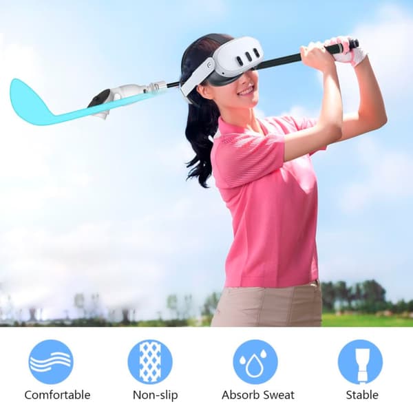 Golfklubba för handkontroller | för Meta Quest 3, 3S