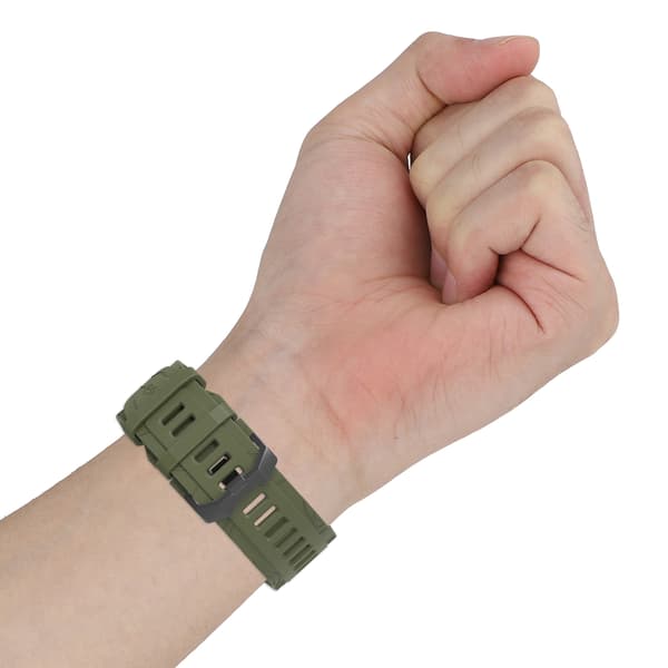 Blød silikone erstatningsurrem til Amazfit T-Rex 3 Smartwatch hvid white