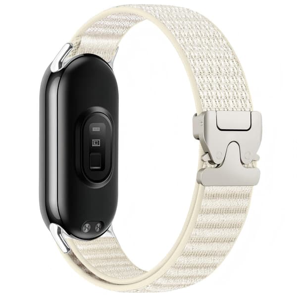 Nylon armbånd kompatibelt til Xiaomi 10/9/8 universal elastisk urrem Starlight