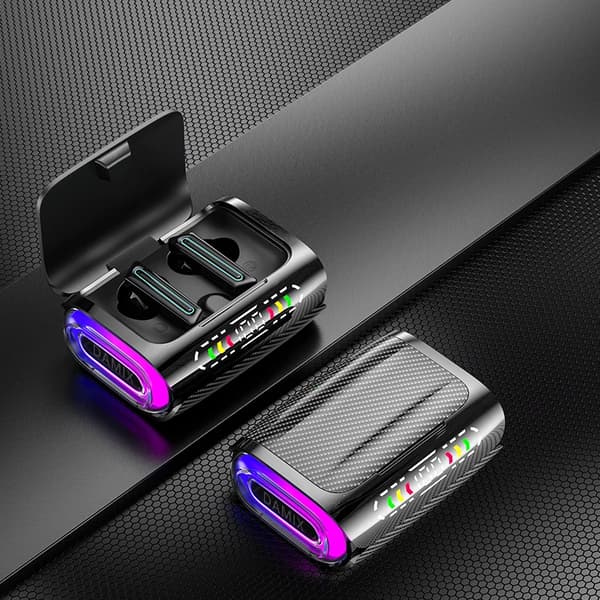 True Wireless Bluetooth-hörlurar WM01 Plus Bluetooth 5.0 Sport Vattentäta