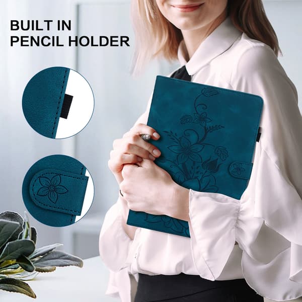 Etui til iPad 9. generation (2021) / 8. generation (2020) / 7. generation (2019) 10,2-tommer, Magnetisk Multi-Vinkel Visning rød red