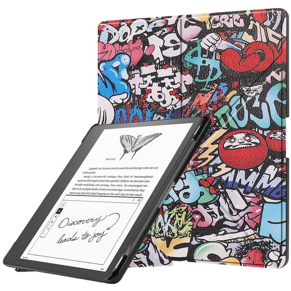 Etui til 7'' Kindle Paperwhite (12. generation), Deformerbar beslag graffiti graffiti