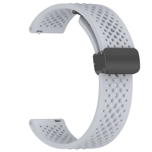 Sammenfoldelig spænde urrem 22mm til Redmi watch5 Lite Grå Gray