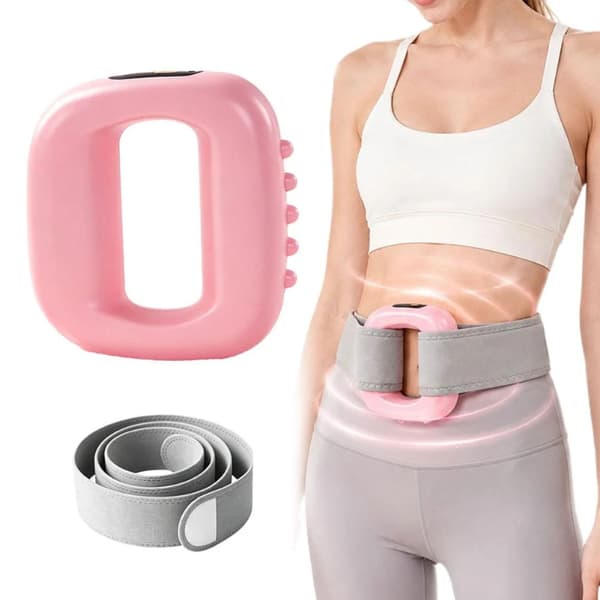 Multifunksjonell Fullkropps Fascia Ring, Dypvevsmassasje Rosa Pink