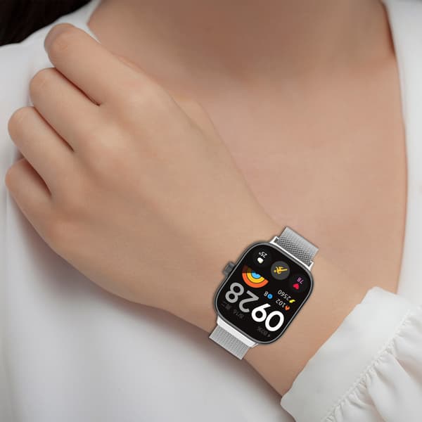 Fleksibel stålnetrem til Redmi Watch5 Sølv Gray