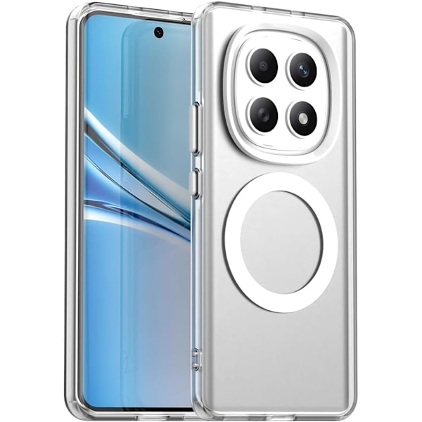 Deksel til Redmi Note 15 5G, støtsikkert og magnetisk sølv