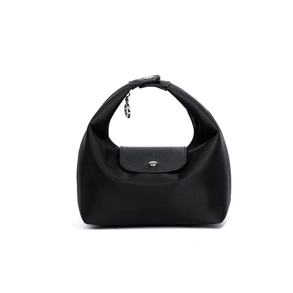 Dame skuldertaske, dumpling taske Sort Black