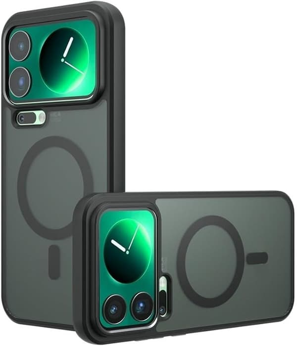 Fodral för Xiaomi 17 Pro, MagSafe-kompatibel, stötsäker black