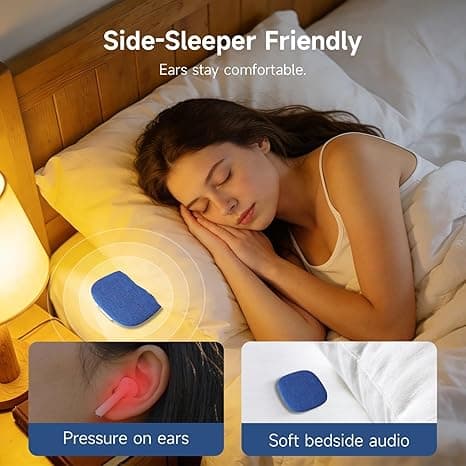 Bluetooth Puteputehøyttaler - med innsovningstimer, trådløs sovehjelp, stereobass Rosa