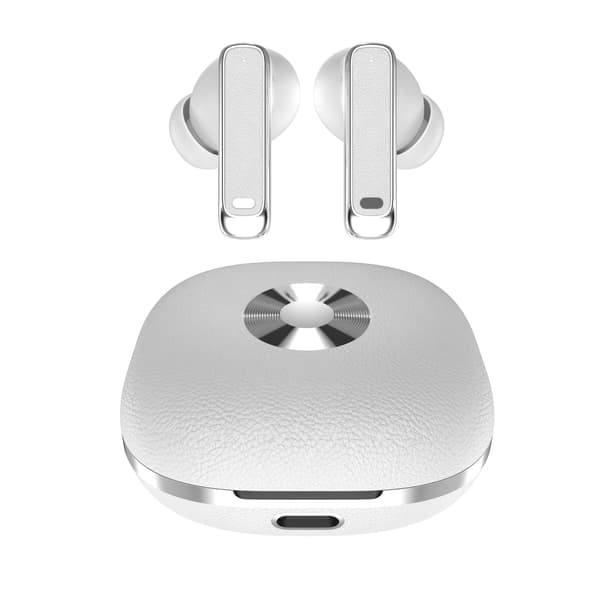 Trådlösa Bluetooth-hörlurar - Bluetooth 5.0, HiFi Stereo, Brusreducering Vit
