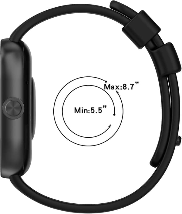 Silicone urrem til Redmi Watch6/5/4 Gul Yellow